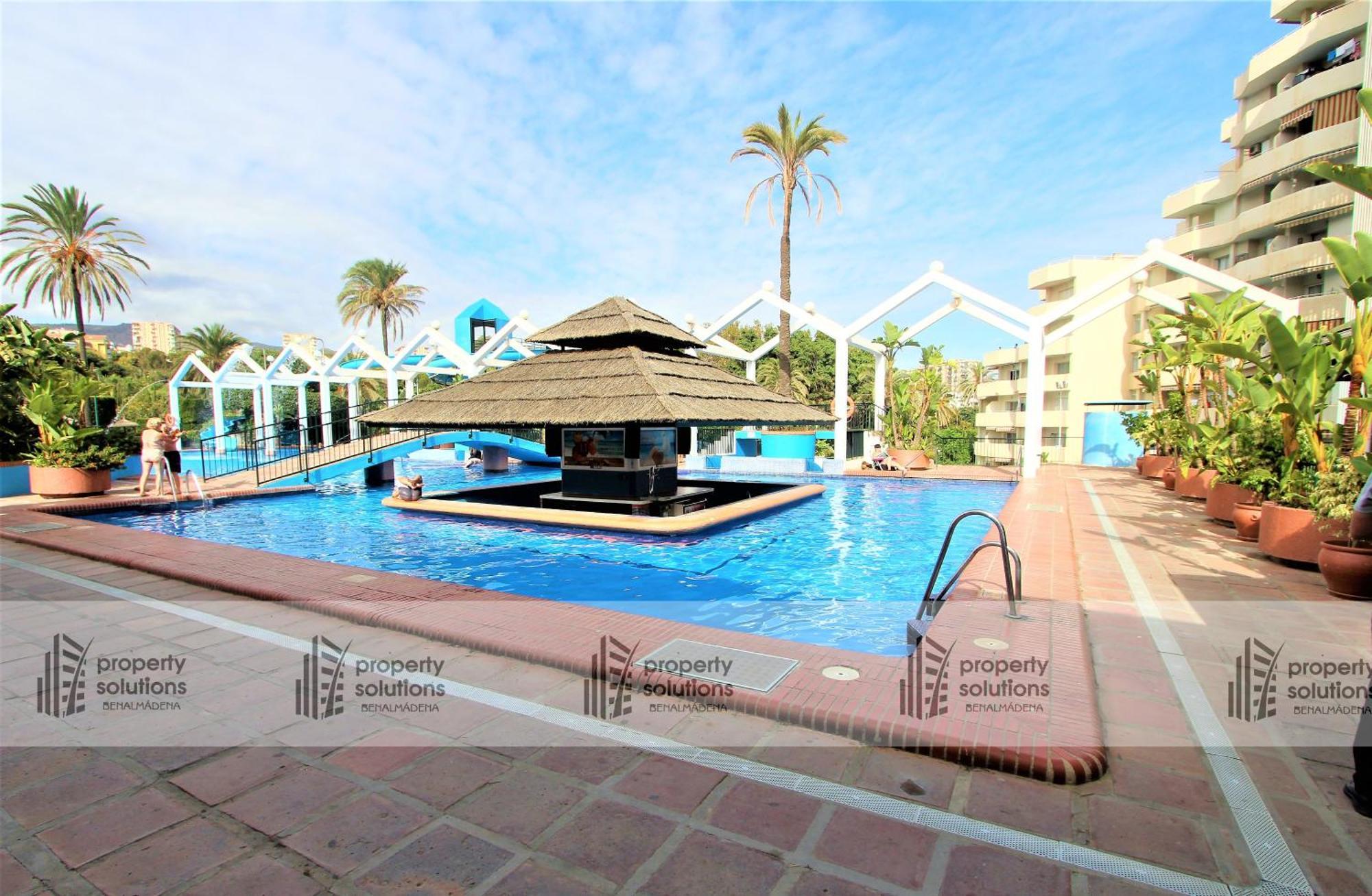 Benalbeach 1010 - Vista Al Mar - Piscina Todo El Ano - Primera Linea De Playa เบนัลมาเดนา ภายนอก รูปภาพ