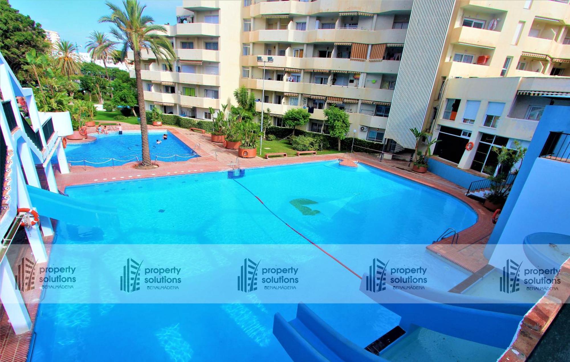 Benalbeach 1010 - Vista Al Mar - Piscina Todo El Ano - Primera Linea De Playa เบนัลมาเดนา ภายนอก รูปภาพ