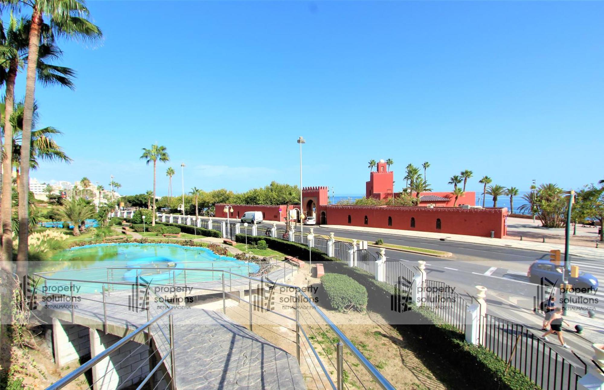 Benalbeach 1010 - Vista Al Mar - Piscina Todo El Ano - Primera Linea De Playa เบนัลมาเดนา ภายนอก รูปภาพ