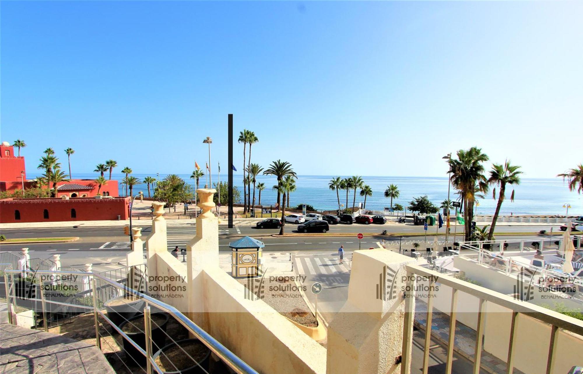Benalbeach 1010 - Vista Al Mar - Piscina Todo El Ano - Primera Linea De Playa เบนัลมาเดนา ภายนอก รูปภาพ